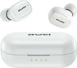 Ασύρματα ακουστικά awei t13 pro tws (bluetooth 5.1) λευκά