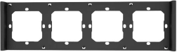 Κομψό πλαίσιο για τετραπλό διακόπτη Sonoff M5 80 (γκρι/μαύρο)