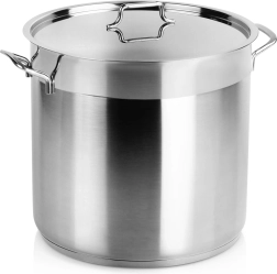 Ανοξείδωτη κατσαρόλα με καπάκι ANETT 30 cm, 18 l