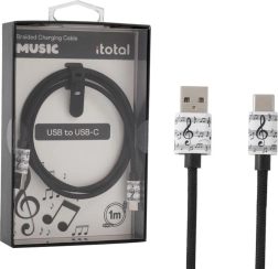 Καλώδιο φόρτισης USB‑C με μουσικό μοτίβο