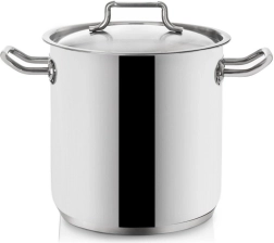 Ανοξείδωτη κατσαρόλα με καπάκι 24 cm, 11 l