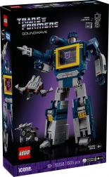 Lego Icons Transformers: Soundwave – συλλεκτικό μοντέλο για ενήλικες