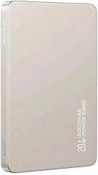 Ασύρματο powerbank 5000 mAh με μαγνητική στήριξη MagSafe, 20W PD, τιτανίου