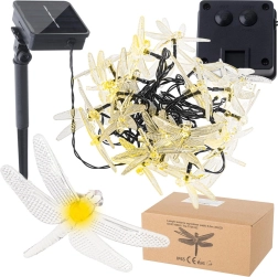 Ηλιακά διακοσμητικά φώτα με λιβελούλες