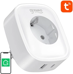 Έξυπνη πρίζα Gosund με USB‑C 20 W, Wi‑Fi/Bluetooth και μέτρηση κατανάλωσης, 16 A