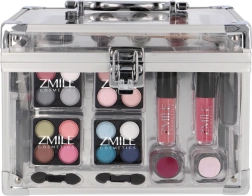 Καλλυντικό βαλιτσάκι Zmile Acrylic – διάφανο σετ μακιγιάζ 42 τεμ.