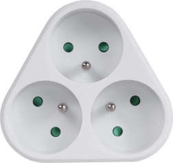 Πολλαπλή πρίζα με γείωση Maclean Energy MCE214