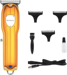 Χρυσή ασύρματη κουρευτική μηχανή μαλλιών και γενειάδας MÄRSKE