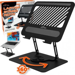 Εργονομική περιστρεφόμενη βάση για laptop 10-17 MEDIA-TECH Laptop Stand Roto