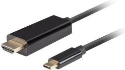 Καλώδιο USB-C σε HDMI 1 m 4K 60 Hz μαύρο - 1 τεμάχιο