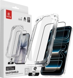 Σκληρυμένο γυαλί EasyShield 2‑Pack για iPhone 17 Pro Max / iPhone 16 Pro Max (2 τεμ.)