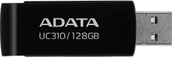 Flash disk ADATA UC310 128 GB usb 3.2, μαύρο