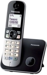 Ασύρματο τηλέφωνο PANASONIC KX‑TG6811, μαύρο