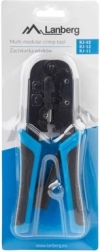 Πρέσα (crimp) για συνδέσμους RJ45/RJ12/RJ11 LANBERG