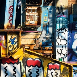 Τετράγωνο παζλ CURIOSI Amsterdam – μοτίβο IV, 80 κομμάτια