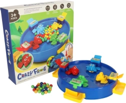 Παιχνίδι δεξιοτεχνίας Πεινασμένα Βατραχάκια για 4 παίκτες 3+ μπλε