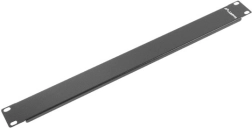 Μαύρο κάλυμμα (blanking panel) για ντουλάπα 19'' 1U