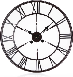 Ρολόι τοίχου Antic Black 60 cm