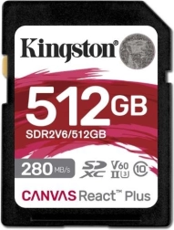 Κάρτα μνήμης SD 512GB Canvas React Plus