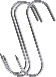 Γάντζοι για καπνιστήριο τύπου S 13,5 × 9 cm, 3 τεμ.