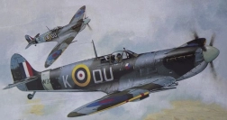 Μοντέλο αεροσκάφους Supermarine Spitfire Mk.Vb HI TECH 1:72