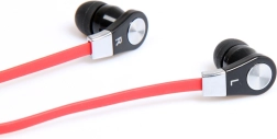 Ακουστικά MAGICSOUND DS-2 με μικρόφωνο μαύρο-κόκκινο