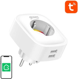 Έξυπνη πρίζα WiFi Gosund SP112 με 2xUSB, 16A, Tuya