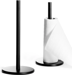 Μεταλλική βάση για χάρτινες πετσέτες, μαύρη, 33 cm