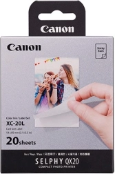 Σετ χαρτιού και μελανιού για εκτυπωτή Canon SELPHY QX20