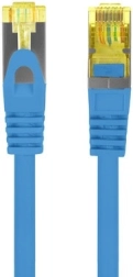 Patchcord κατ. 6A S/FTP LSZH CU 0,25 m μπλε