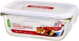 Γυάλινο σκεύος φούρνου με καπάκι LocknLock 380 ml από βοριοπυριτικό γυαλί