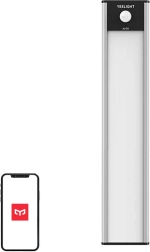Φωτιστικό ντουλάπας Yeelight 20 cm, ασημί, 2700 K