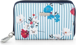 Γυναικείο πορτοφόλι Navy Flowers