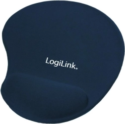 Mouse pad με στήριξη καρπού από gel, μπλε