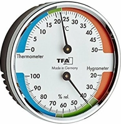 Αναλογικό θερμόμετρο με υγρόμετρο TFA