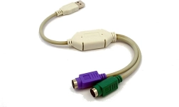 Προσαρμογέας USB σε 2x PS/2 (πληκτρολόγιο και ποντίκι)
