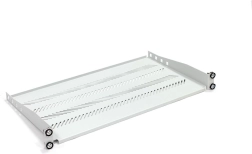 Σταθερό ράφι 1U για rack 19" γκρι