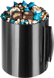 Ρυθμιζόμενο δαχτυλίδι ζαχαροπλαστικής για τούρτες 16–30 cm, ύψος 20 cm RUHHY