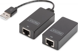 Επέκταση USB DIGITUS για μετάδοση έως 45 m, μαύρη