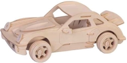 Ξύλινο 3D παζλ Porsche μεγάλο