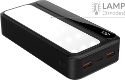 Powerbank με λάμπα REBELTEC P20 LCD PD, 20000 mAh