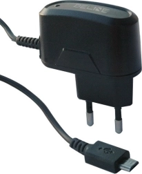 Φορτιστής πρίζας micro USB 1 A μαύρος
