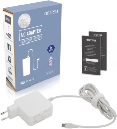 Λευκός φορτιστής USB Type-C 45W