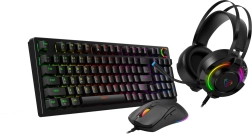 Πremium gaming σετ 3 σε 1 ECLIPSE RGB – μηχανικό πληκτρολόγιο, ποντίκι και ακουστικά
