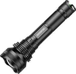 Φακός SUPERFIRE L3 P90 με εμβέλεια 400 m και φωτεινότητα 2700 lm