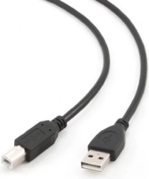 Καλώδιο USB 2.0 AM–BM 1 m, μαύρο