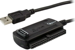 Προσαρμογέας USB 2.0 για IDE/SATA 2,5″/3,5″ με τροφοδοτικό