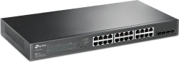 Μεταγωγέας TP-Link JetStream 28 θυρών gigabit PoE+ με 4 SFP