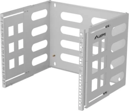 Επιτοίχια βάση RACK 19" 8U, βάθος 400/240 mm, γκρι