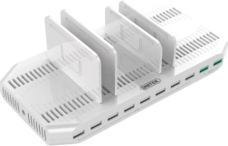 Καθολικός σταθμός φόρτισης 10× USB 96 W με γρήγορη φόρτιση QC 3.0
